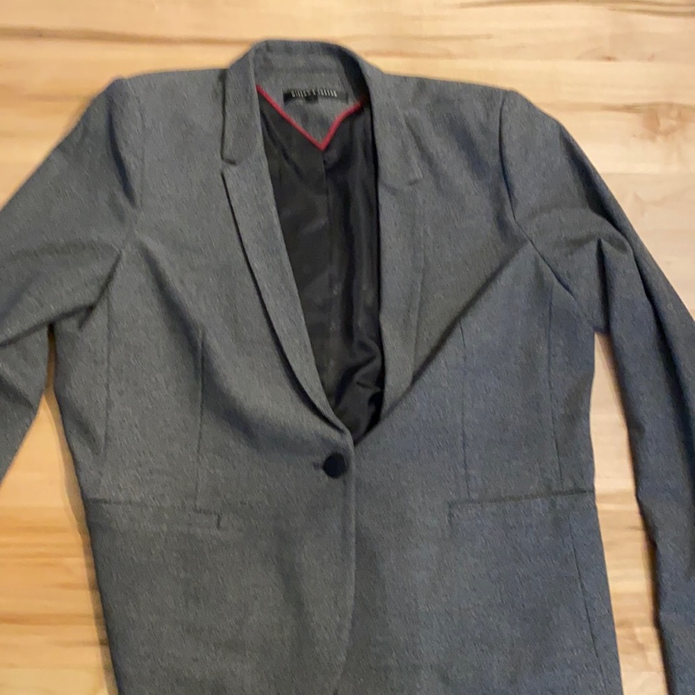 willow & thread grey blazer